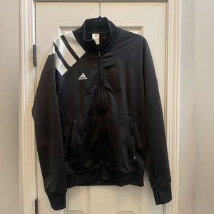 Adidas medium weight track jacket, medium, M